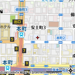 野村殖産株式会社　本町野村ビル周辺の地図