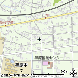 静岡県浜松市中央区篠原町20352周辺の地図