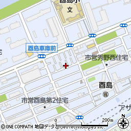 石田珠算教室周辺の地図