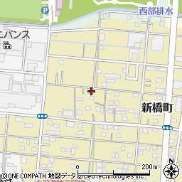 静岡県浜松市中央区新橋町490周辺の地図