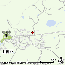 三重県伊賀市上神戸1981周辺の地図