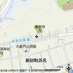 静岡県湖西市新居町浜名2664-2周辺の地図