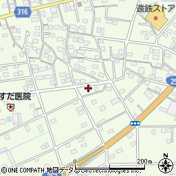 静岡県浜松市中央区篠原町20960周辺の地図