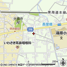 静岡県浜松市中央区篠原町20008周辺の地図