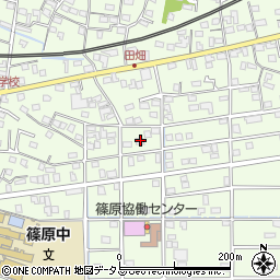 静岡県浜松市中央区篠原町20375周辺の地図
