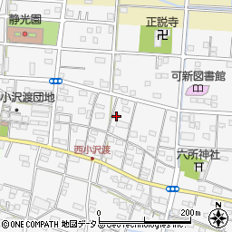 静岡県浜松市中央区小沢渡町1079周辺の地図