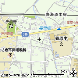 静岡県浜松市中央区篠原町10268周辺の地図