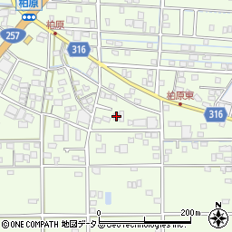 静岡県浜松市中央区篠原町22481周辺の地図