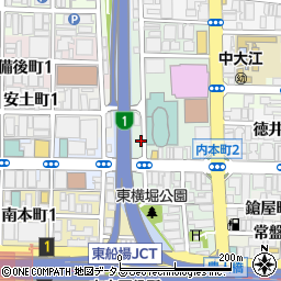 大阪府大阪市中央区本町橋周辺の地図