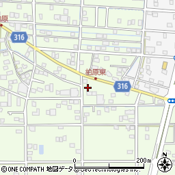 静岡県浜松市中央区篠原町22504周辺の地図