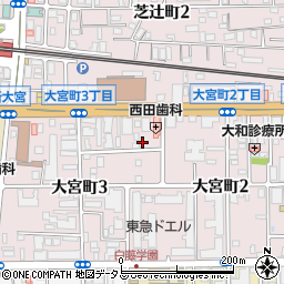 株式会社産業工学研究所奈良営業所周辺の地図