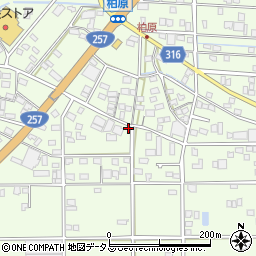 静岡県浜松市中央区篠原町22074周辺の地図
