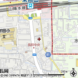 岡山県岡山市中区長岡88-3周辺の地図