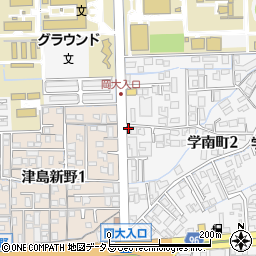 本家かまどや　津島キャンパス店周辺の地図