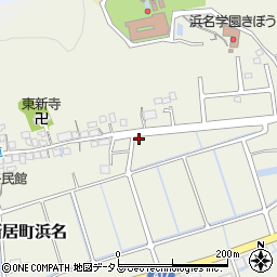 静岡県湖西市新居町浜名4564周辺の地図