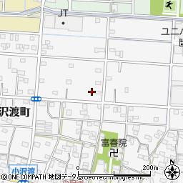静岡県浜松市中央区小沢渡町281周辺の地図