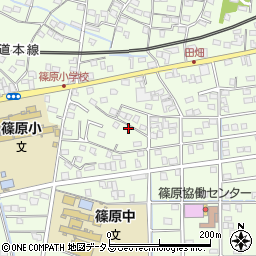 静岡県浜松市中央区篠原町10564周辺の地図