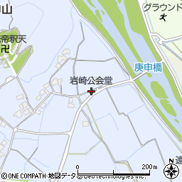 岩崎公会堂周辺の地図