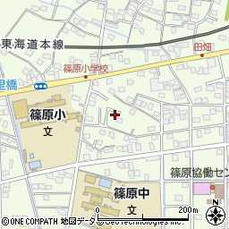 静岡県浜松市中央区篠原町10601周辺の地図
