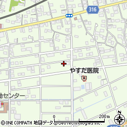 静岡県浜松市中央区篠原町20618周辺の地図