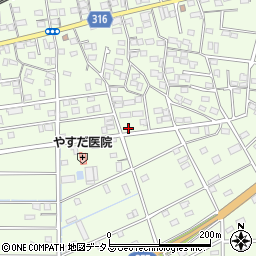 静岡県浜松市中央区篠原町20944周辺の地図