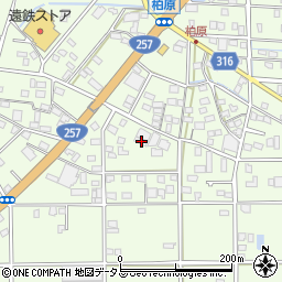 静岡県浜松市中央区篠原町22070周辺の地図