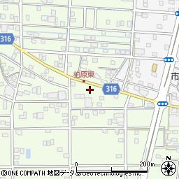 静岡県浜松市中央区篠原町22503周辺の地図