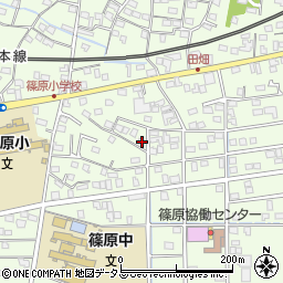 静岡県浜松市中央区篠原町20224周辺の地図