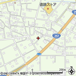 静岡県浜松市中央区篠原町21431周辺の地図