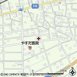 静岡県浜松市中央区篠原町20909周辺の地図