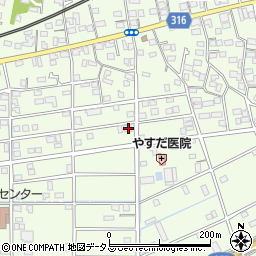 静岡県浜松市中央区篠原町20619周辺の地図