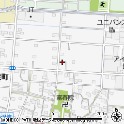 静岡県浜松市中央区小沢渡町276周辺の地図