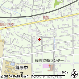 静岡県浜松市中央区篠原町20359周辺の地図