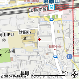 岡山県岡山市中区長岡67-35周辺の地図