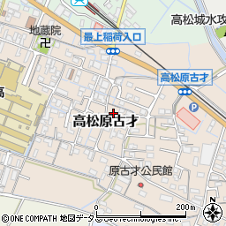 岡山県岡山市北区高松原古才457周辺の地図