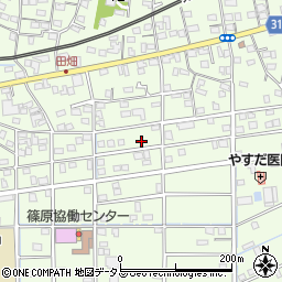 静岡県浜松市中央区篠原町20556周辺の地図