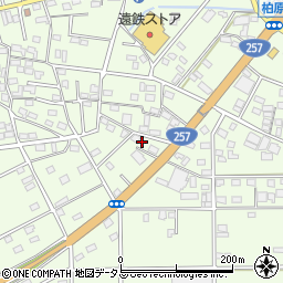 静岡県浜松市中央区篠原町21399周辺の地図