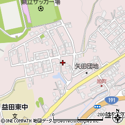島根県益田市東町33-37周辺の地図