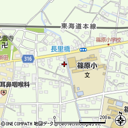 静岡県浜松市中央区篠原町10278周辺の地図