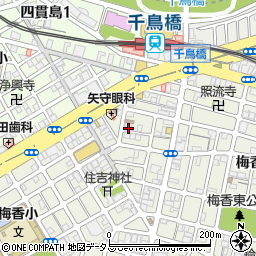有限会社梅香不動産周辺の地図