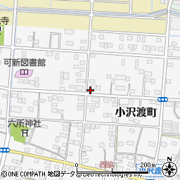 静岡県浜松市中央区小沢渡町314周辺の地図