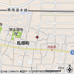 静岡県浜松市中央区馬郡町1246周辺の地図