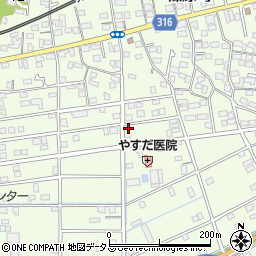 静岡県浜松市中央区篠原町20902周辺の地図