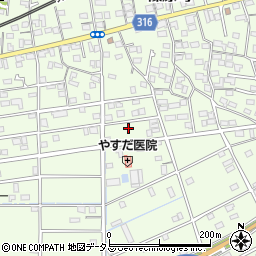 静岡県浜松市中央区篠原町20904周辺の地図