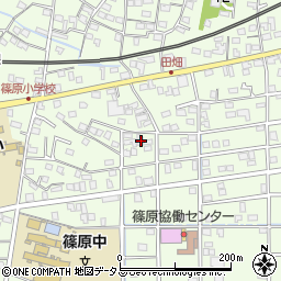 静岡県浜松市中央区篠原町20358周辺の地図