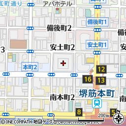 セリア紀伊國屋本町店周辺の地図