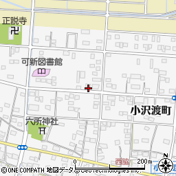 静岡県浜松市中央区小沢渡町1131周辺の地図