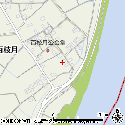 岡山県岡山市東区百枝月377周辺の地図