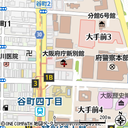 ホテルプリムローズ大阪 宴会周辺の地図