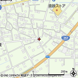 静岡県浜松市中央区篠原町21437周辺の地図
